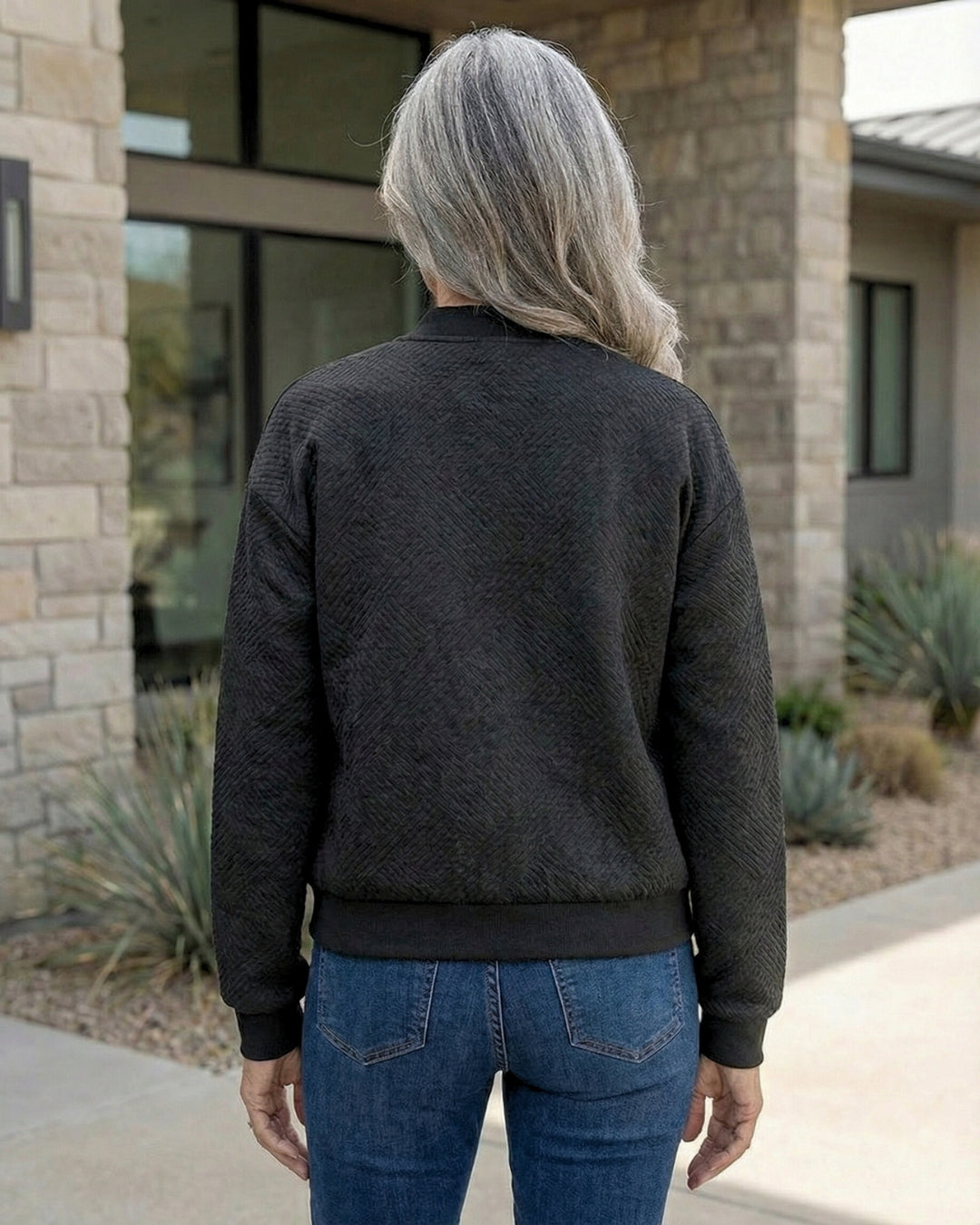 Knit Zip Jacket