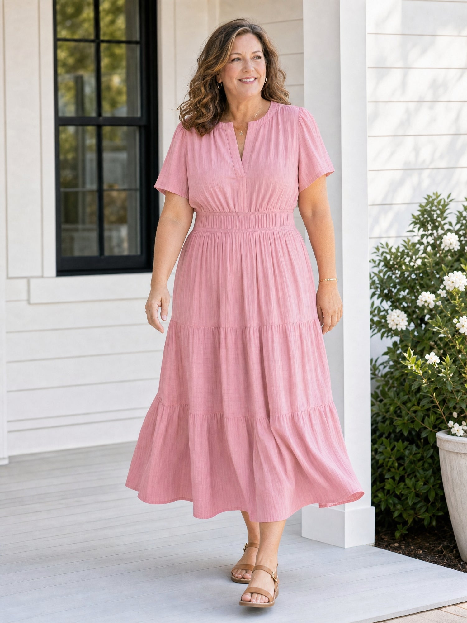 The Tiered Maxi Dress