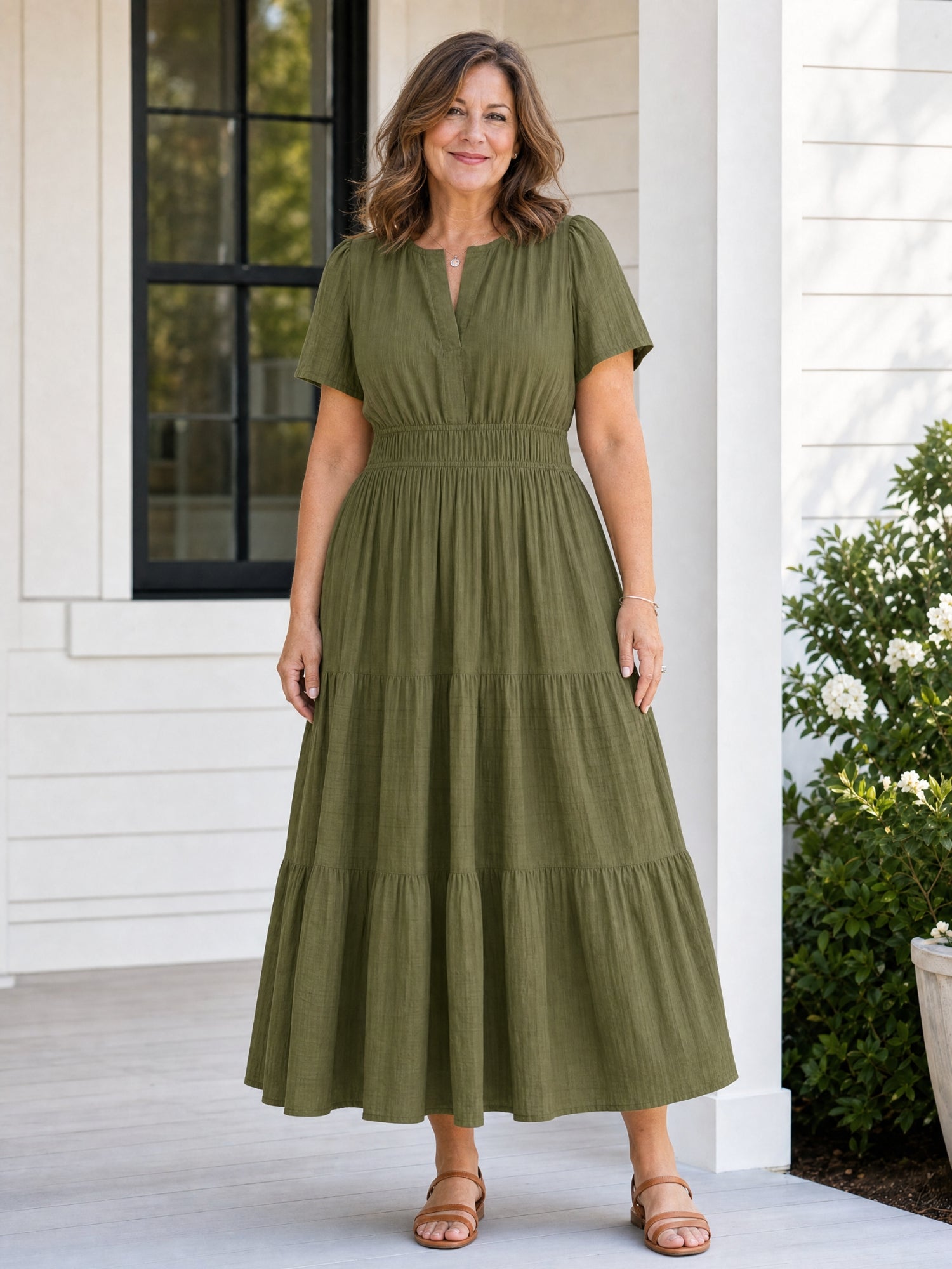 The Tiered Maxi Dress