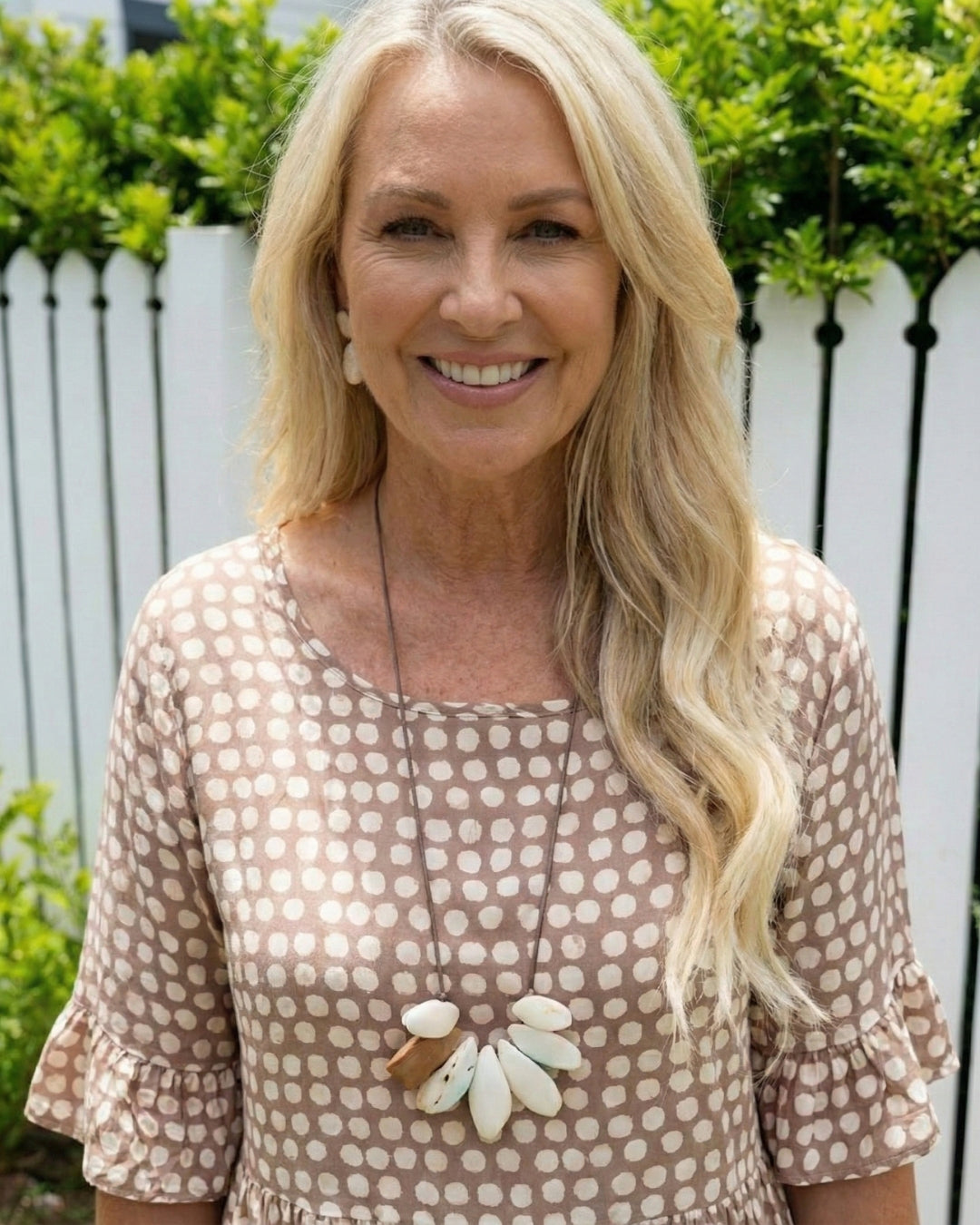 Polka Dot Midi Dress