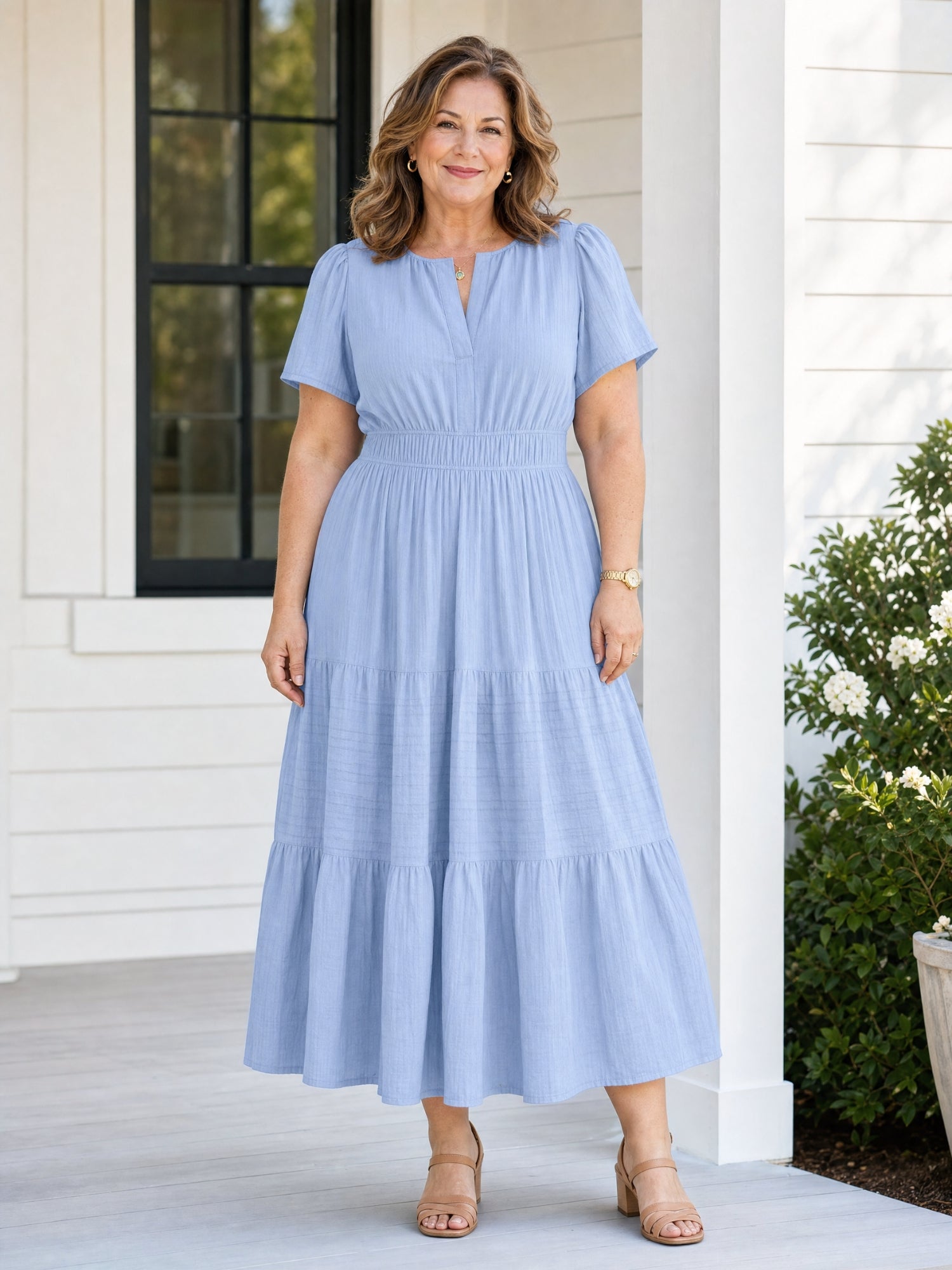 The Tiered Maxi Dress