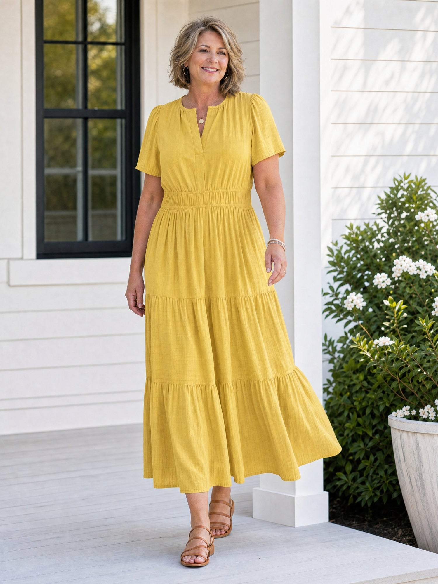 The Tiered Maxi Dress