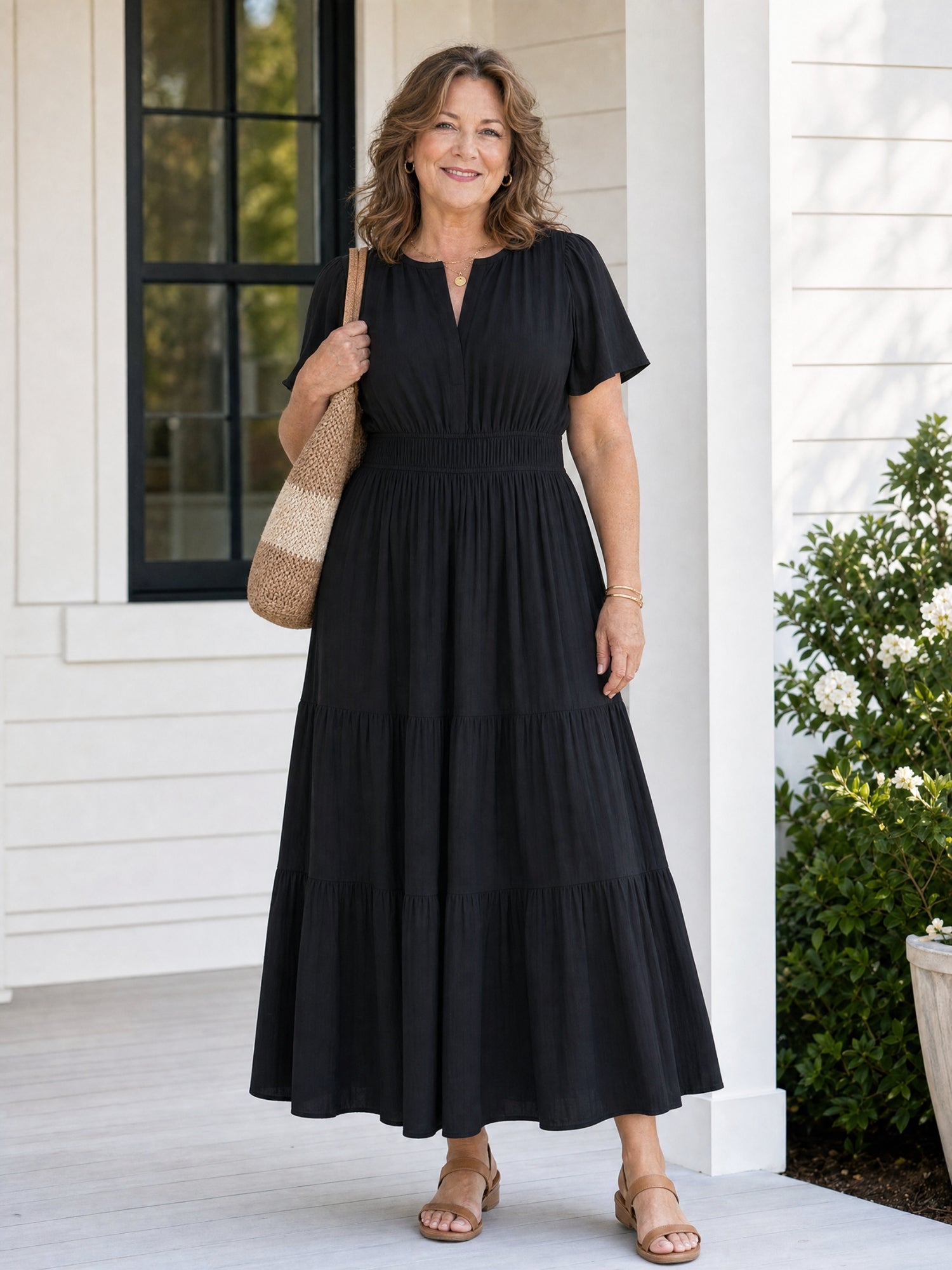 The Tiered Maxi Dress