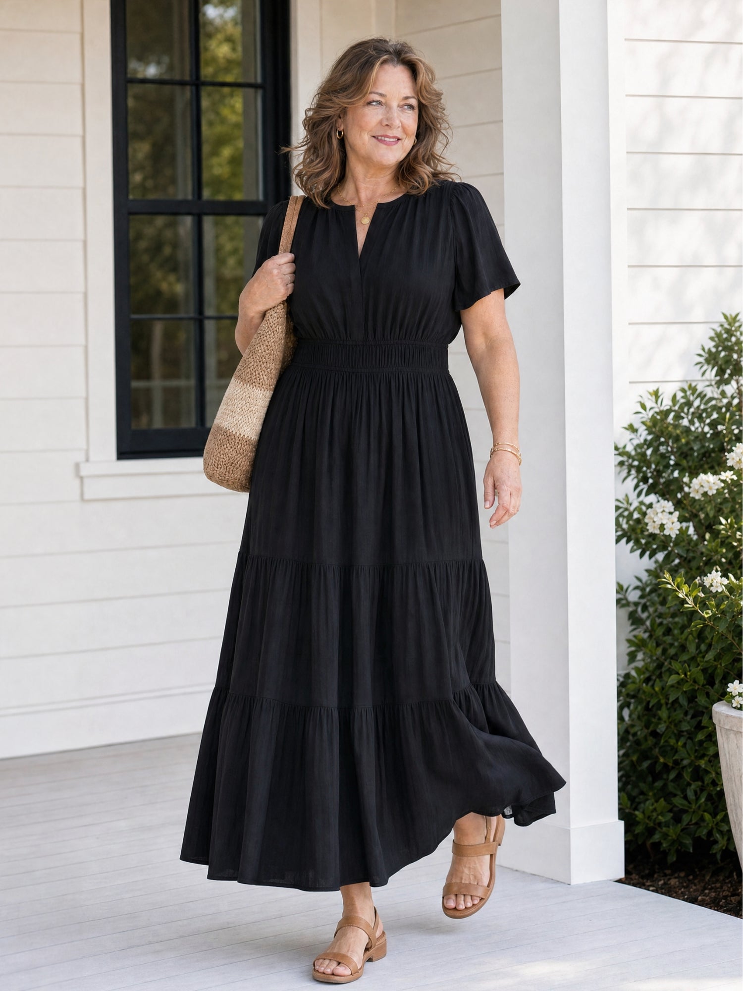 The Tiered Maxi Dress