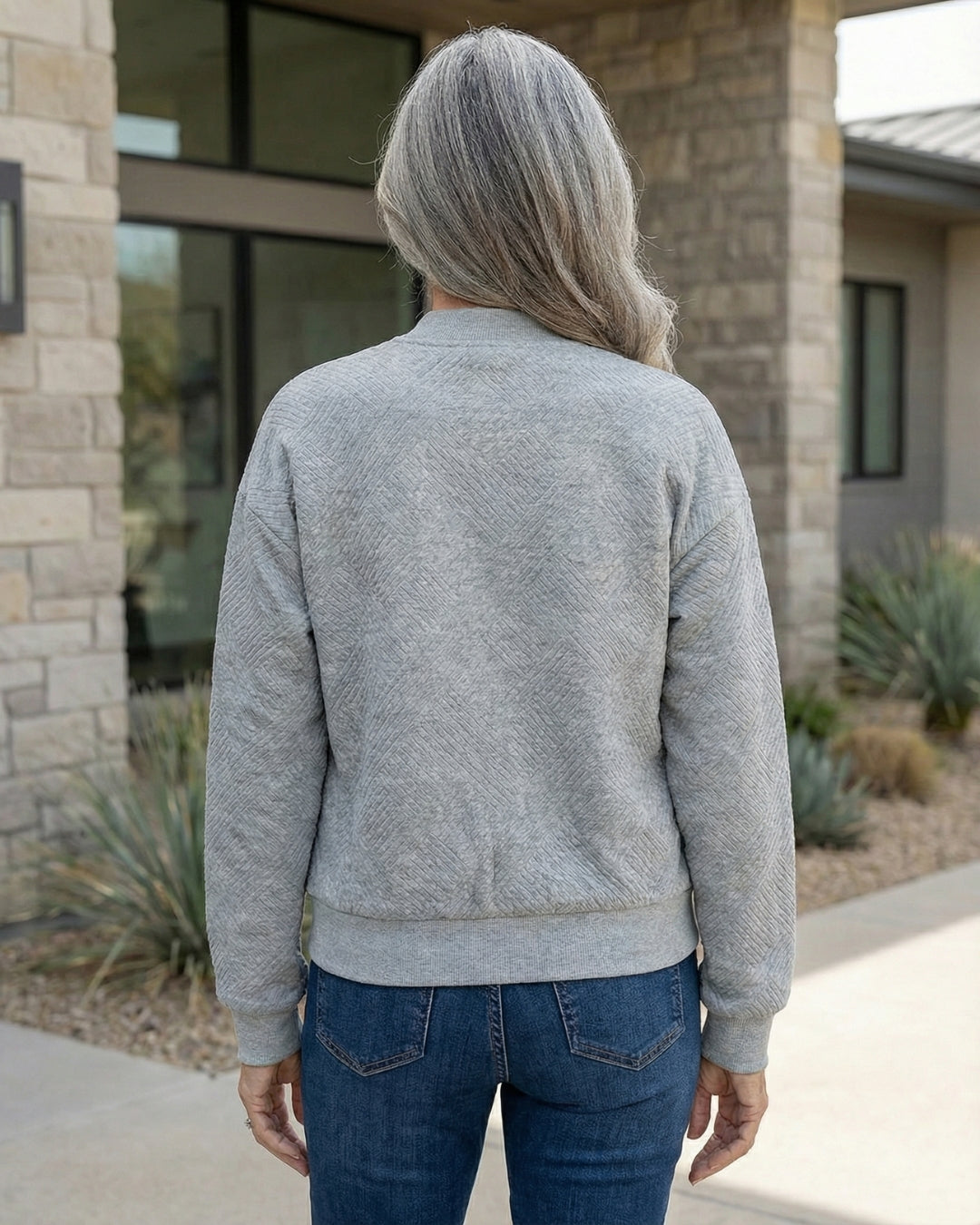 Knit Zip Jacket