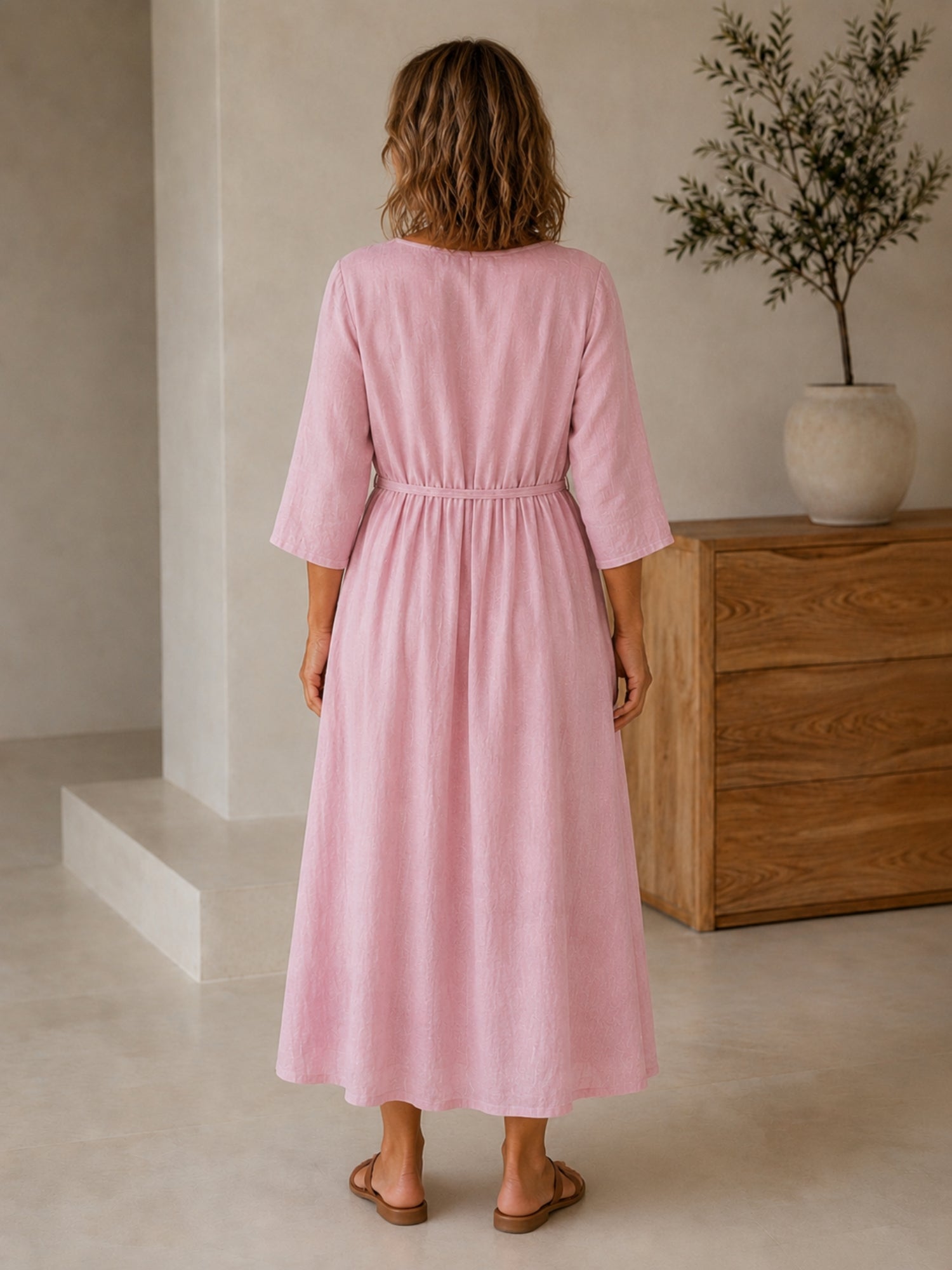 The European Linen Dress