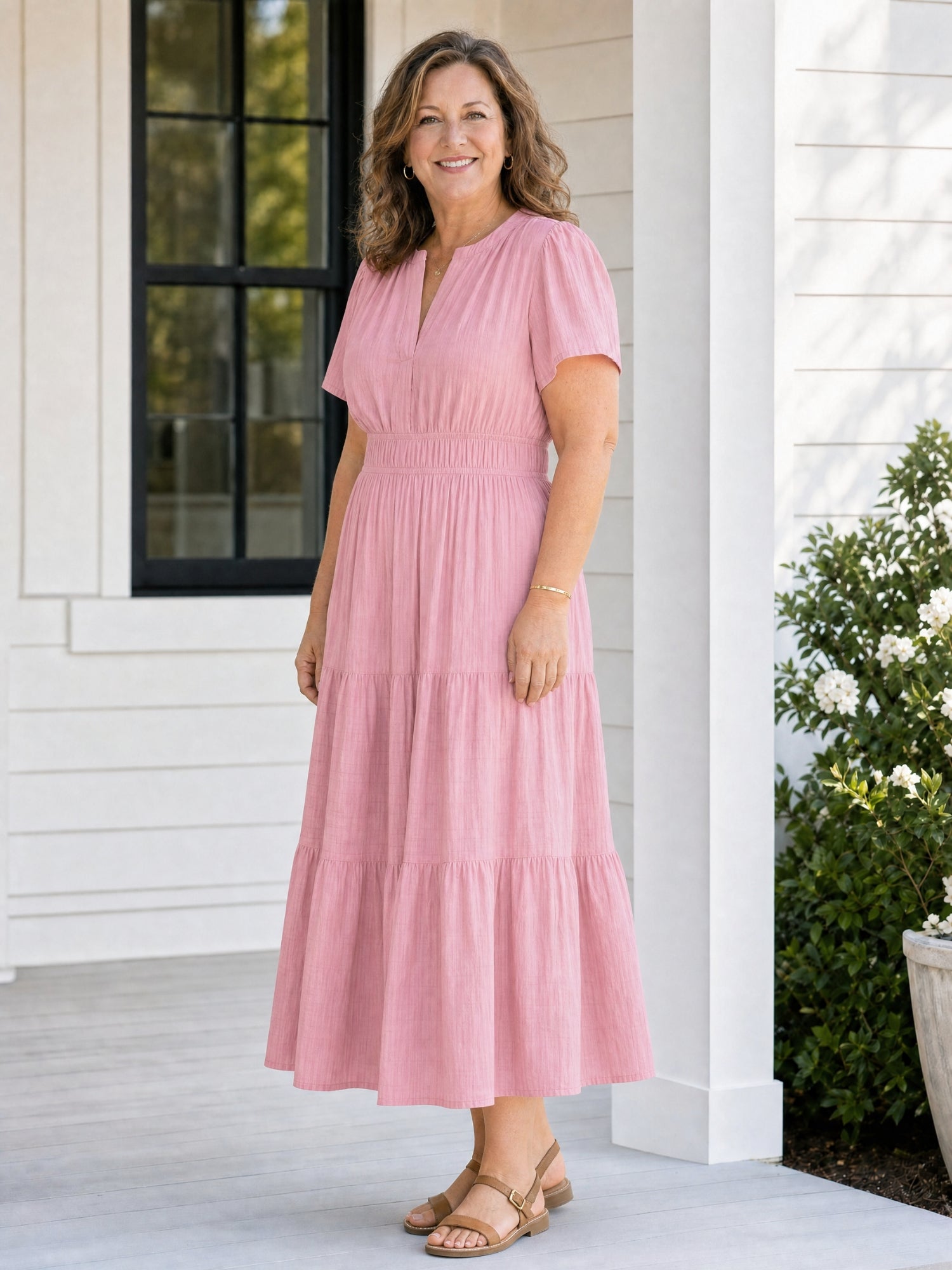 The Tiered Maxi Dress