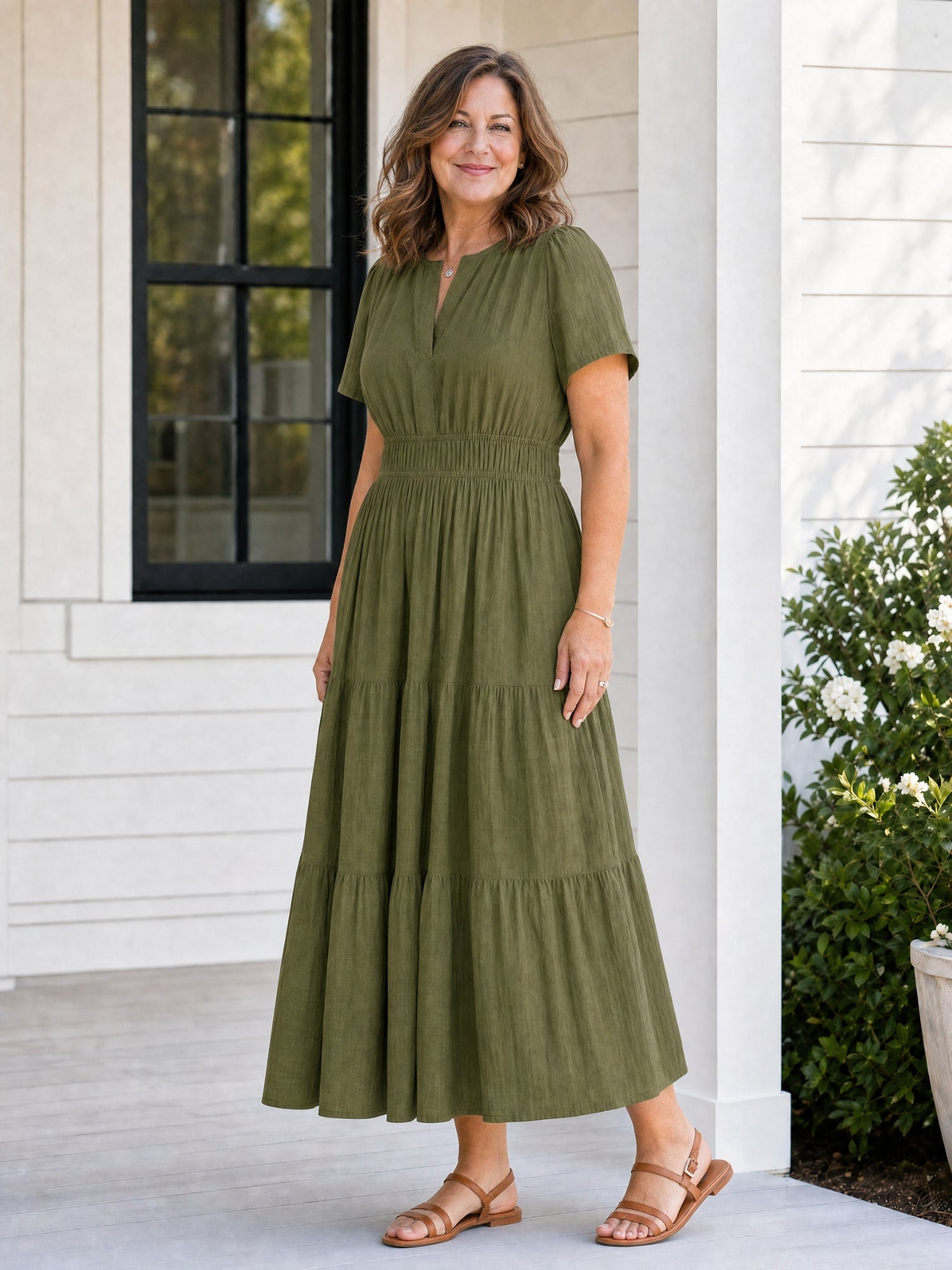 The Tiered Maxi Dress