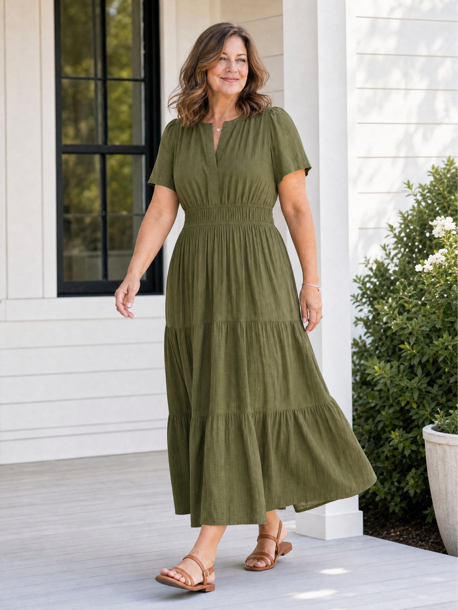 The Tiered Maxi Dress