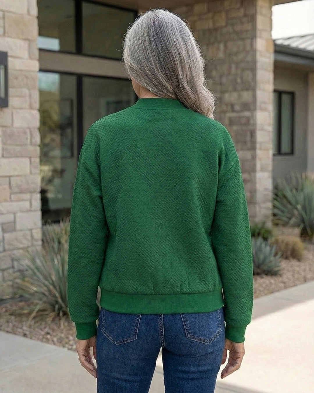 Knit Zip Jacket
