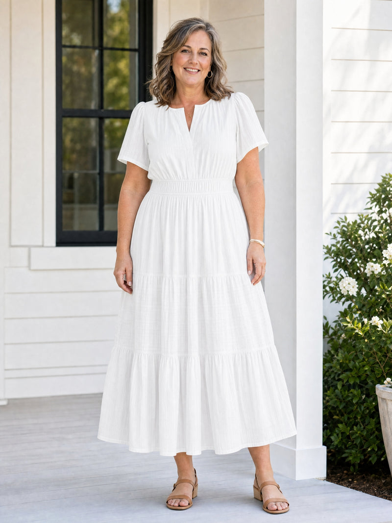The Tiered Maxi Dress