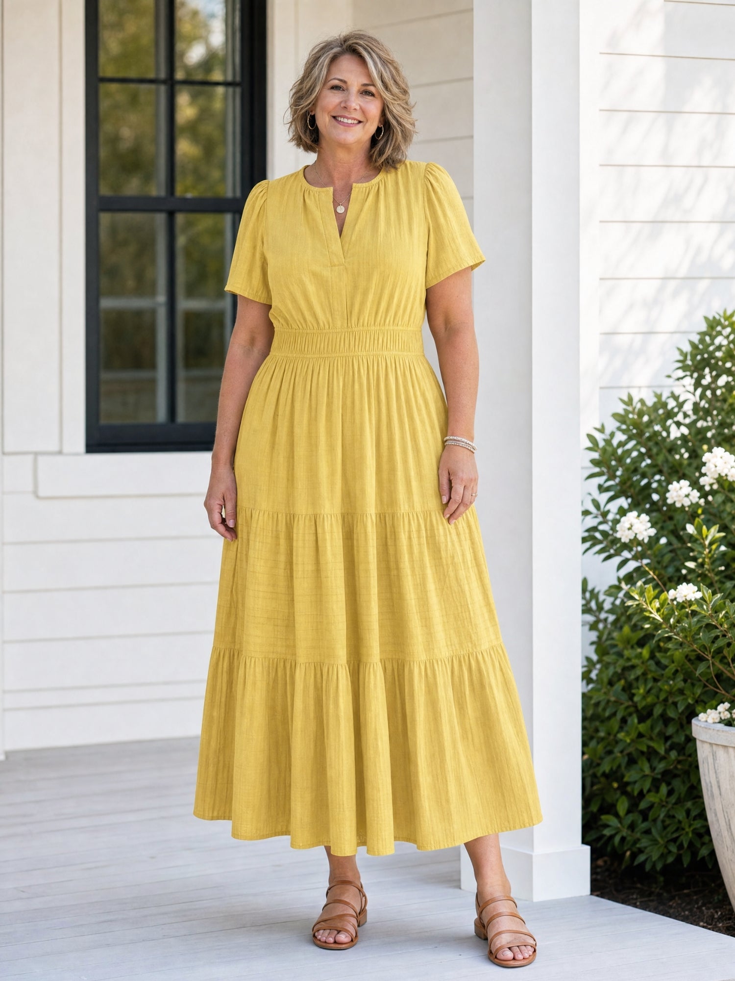 The Tiered Maxi Dress