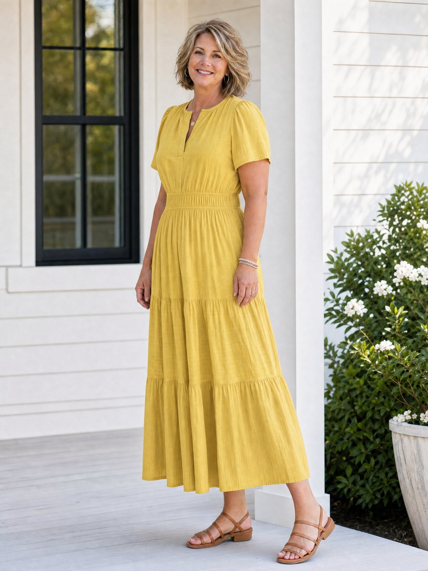 The Tiered Maxi Dress