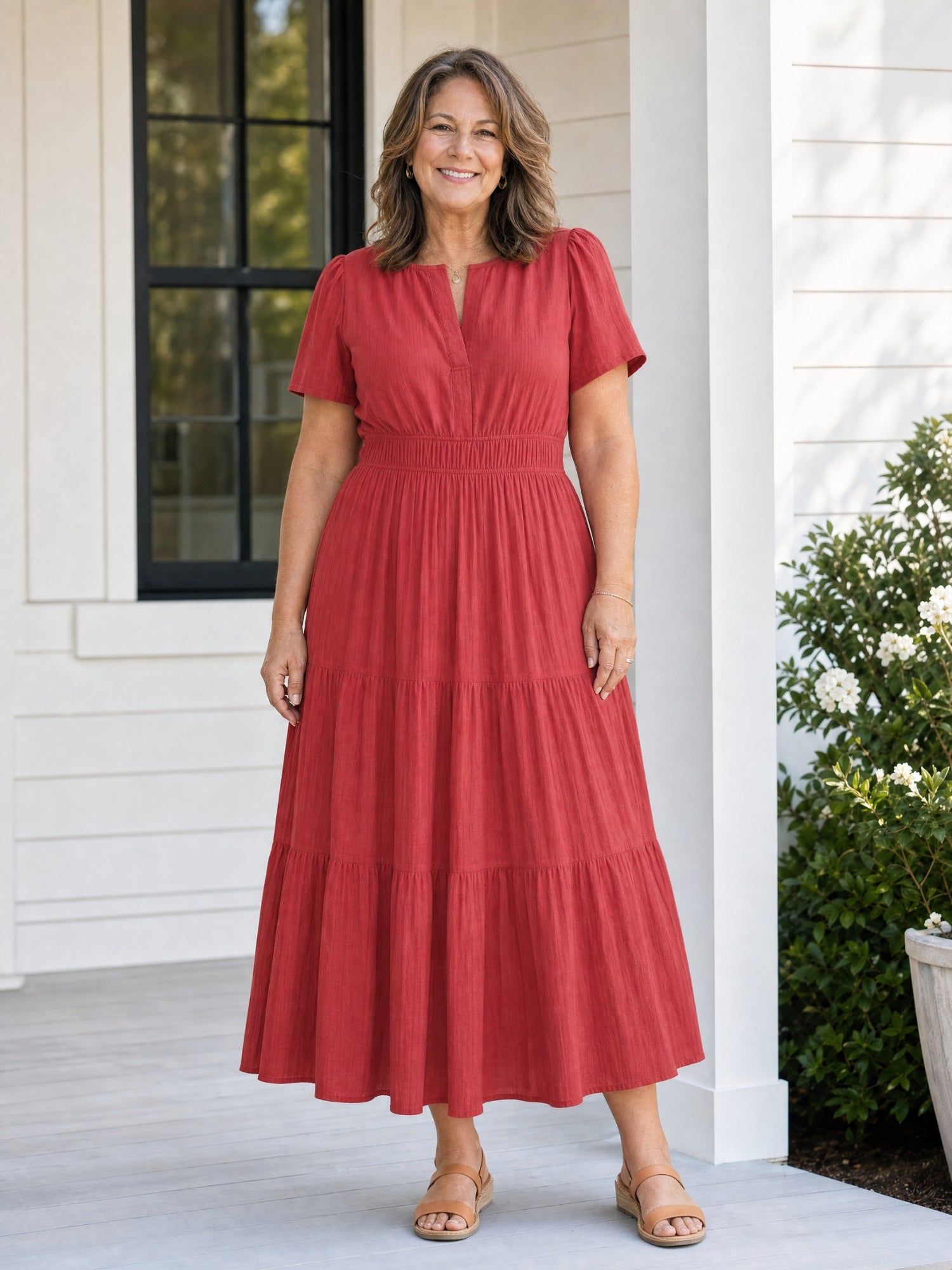 The Tiered Maxi Dress