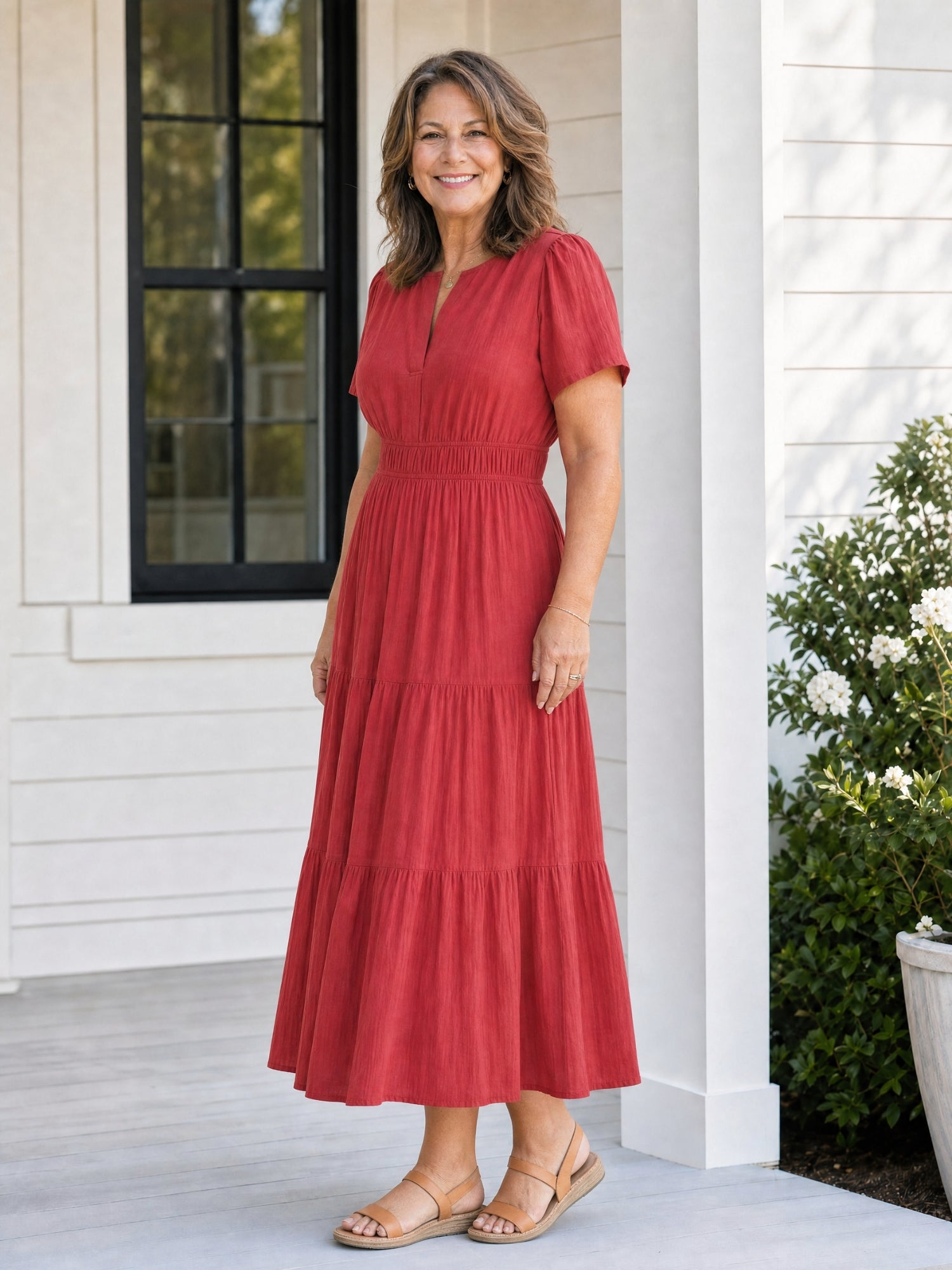 The Tiered Maxi Dress