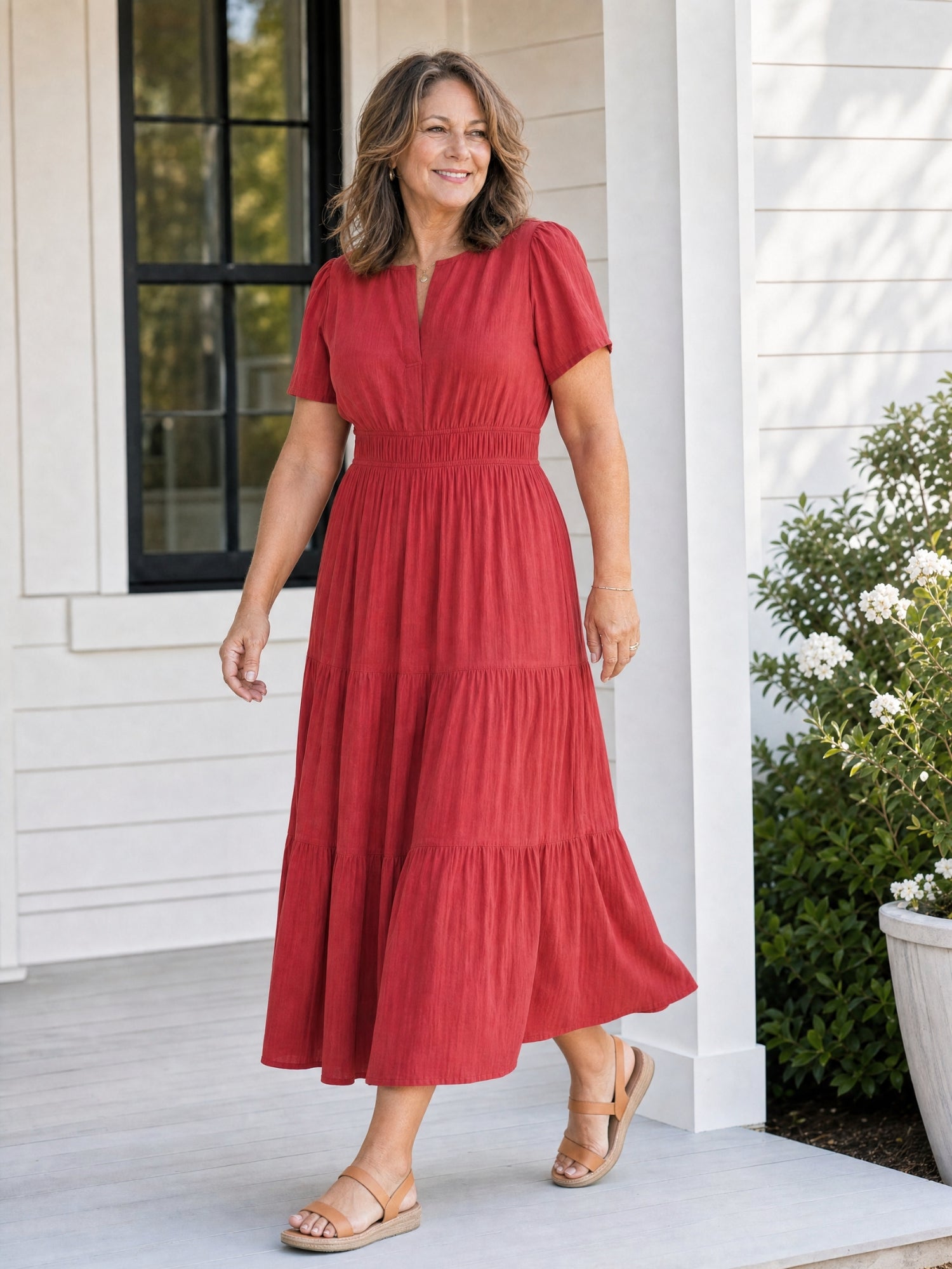 The Tiered Maxi Dress