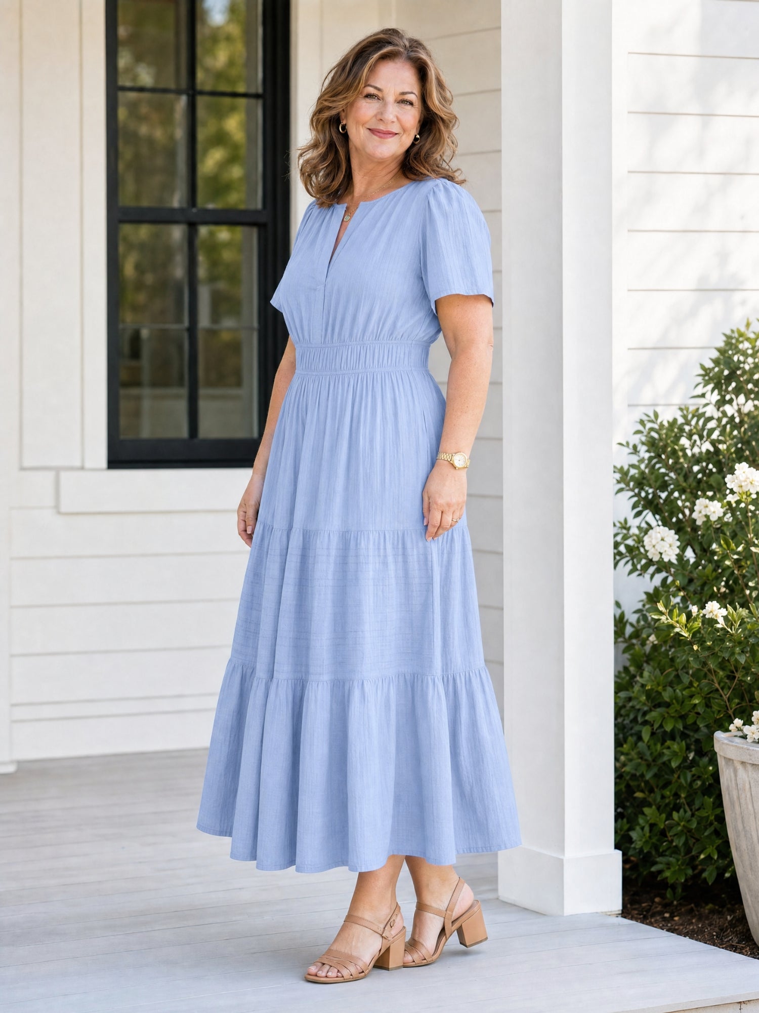 The Tiered Maxi Dress