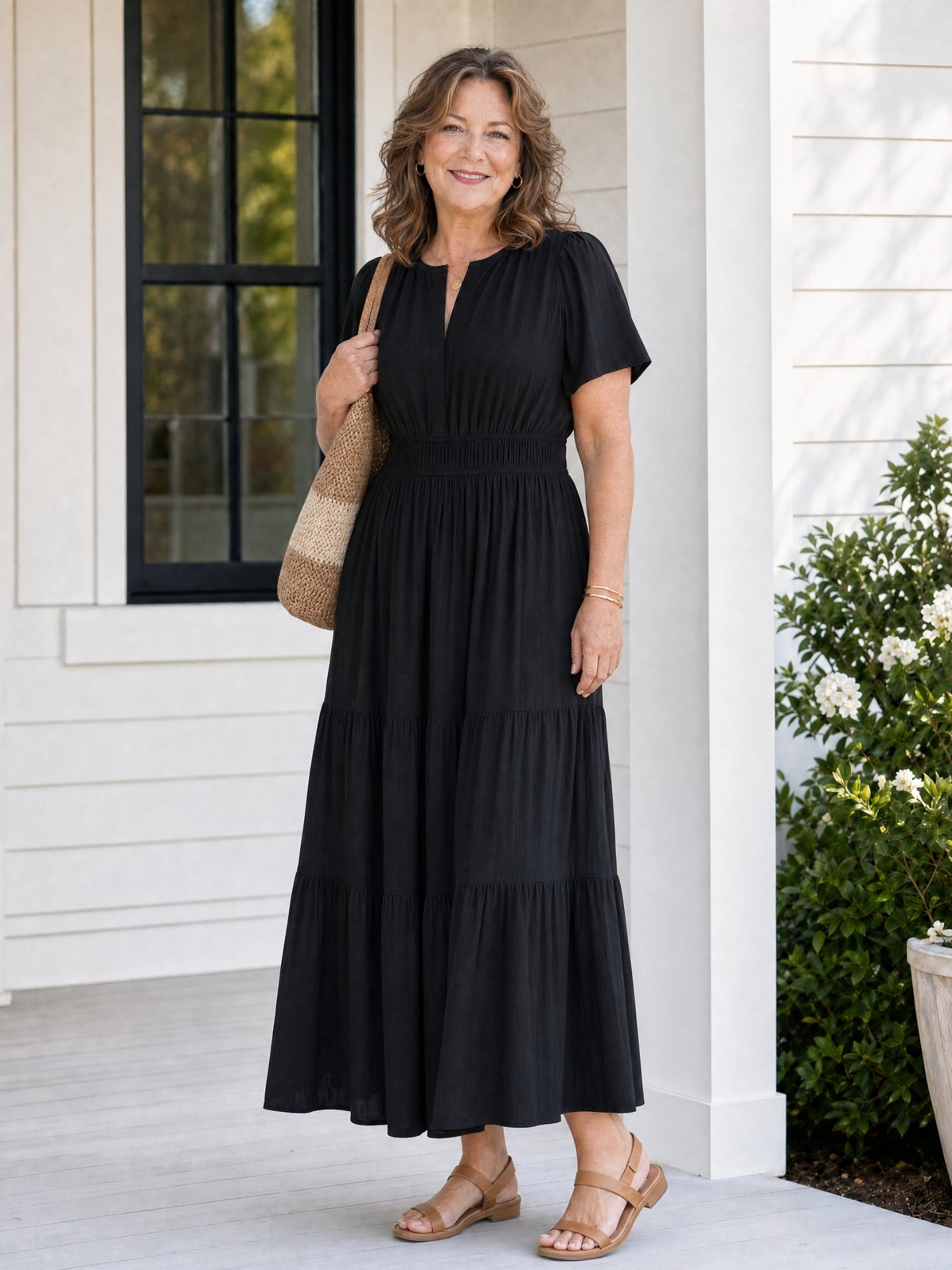 The Tiered Maxi Dress