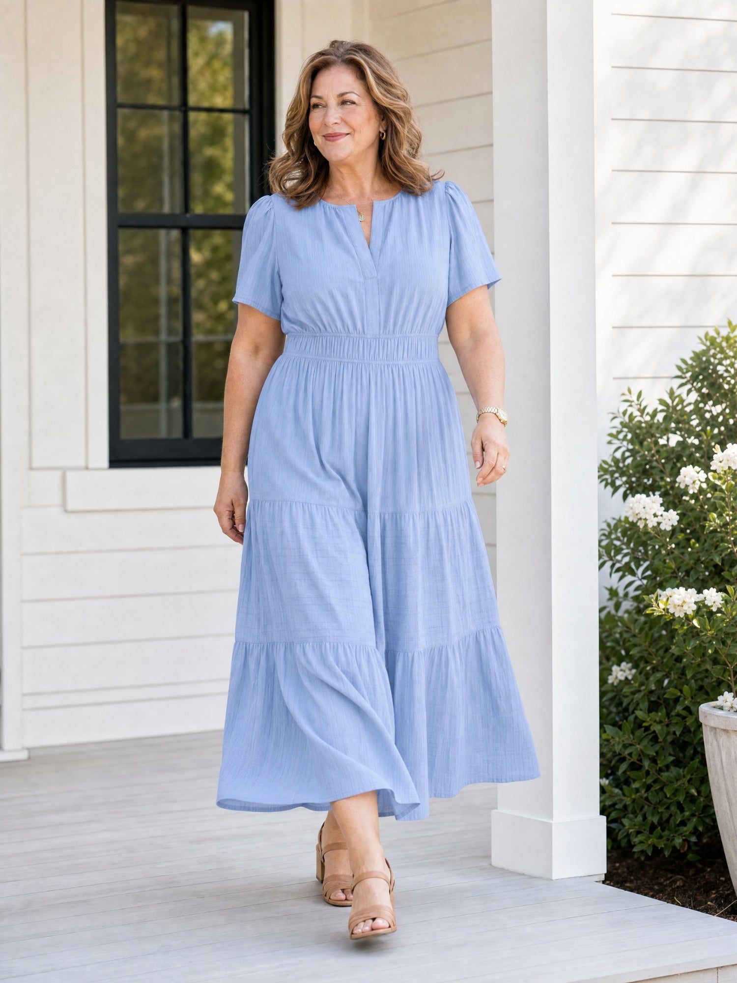 The Tiered Maxi Dress